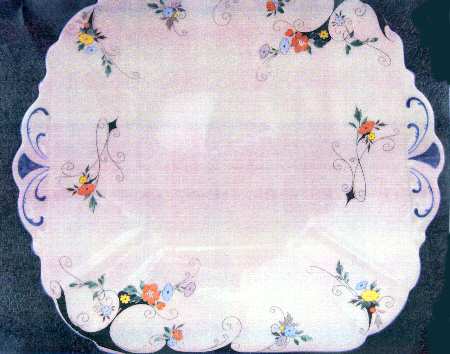 11630 Handled Cake Plate