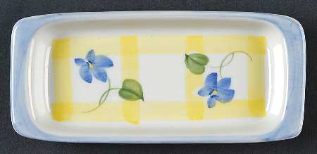 Forget Me Not &amp; Yellow Plaid by Sadek