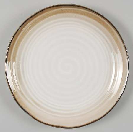 Chromatics Brown Salad Plate