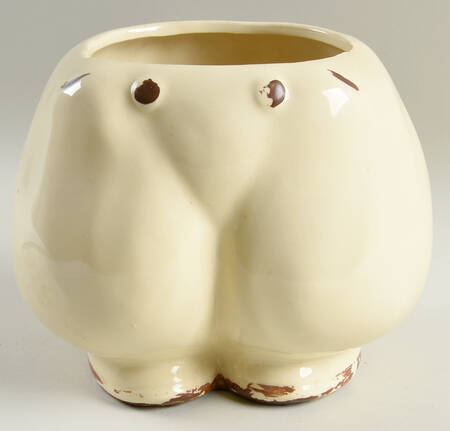 Dutch Boy & Girl Cookie Jar No Lid