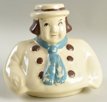 Dutch Boy & Girl Lid for Cookie Jar