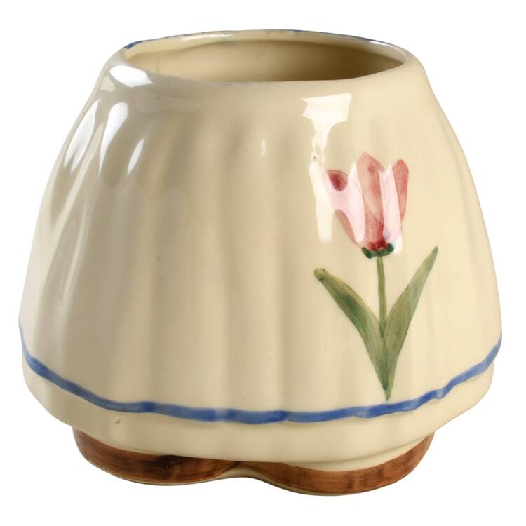 Dutch Boy & Girl Cookie Jar No Lid