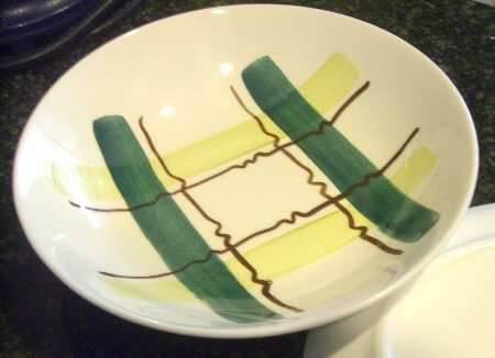 Highlander Green Coupe Cereal Bowl