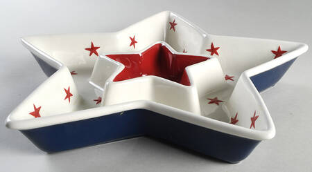 SOG13 Star Shaped Hors d'Oeuvre Tray