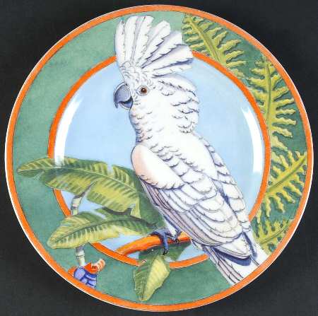 Tropical Forest Salad Plate