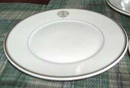 First National City Bank Salad Plate