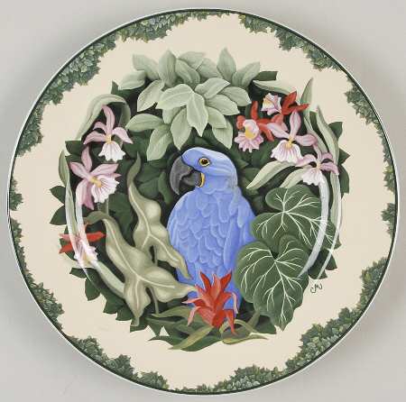 Rain Forest Salad Plate