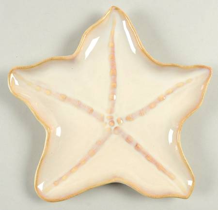 Nautical Sand Salad Plate