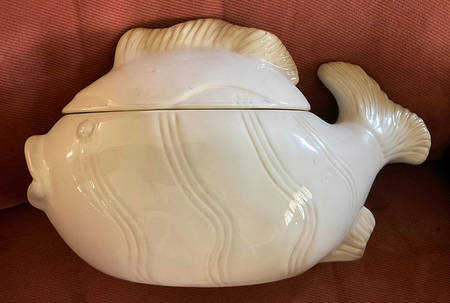 Nautical Sand Figural Cookie Jar & Lid
