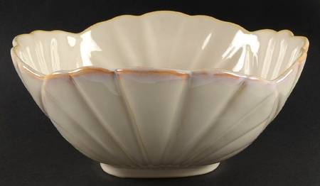 Nautical Sand 11" Large Salad Serving Bowl