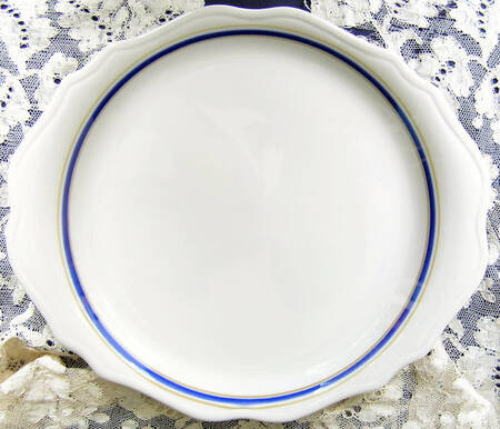 SY935 12" Oval Serving Platter