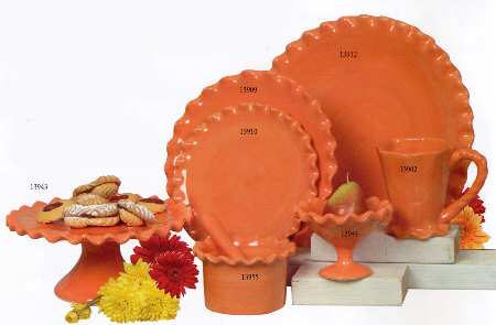 Fluted Collection Melon by Saparna