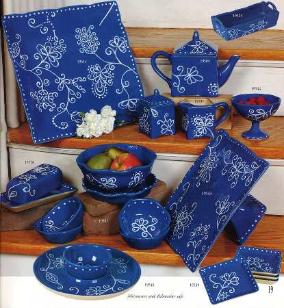 Anjolie Blue Teapot & Lid