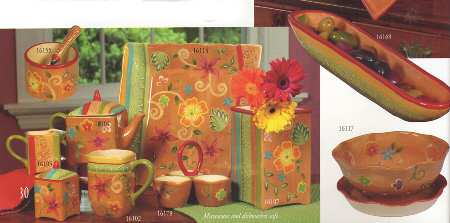 Tuscany Teapot & Lid