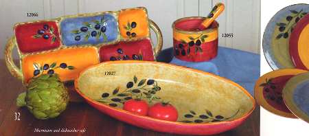 Olio Toscana 18" Oval Serving Bowl