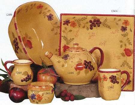 Valencia Teapot & Lid