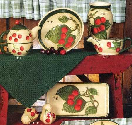 Vintage Cherries by Saparna