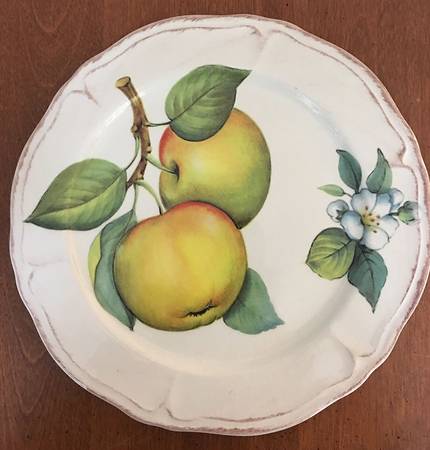 Italian Apple Salad/Dessert Plate