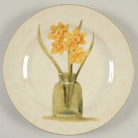 Bud Vases Salad Plate