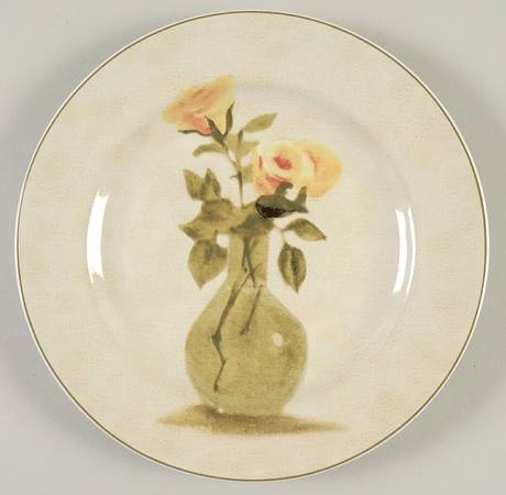 Bud Vases Salad Plate