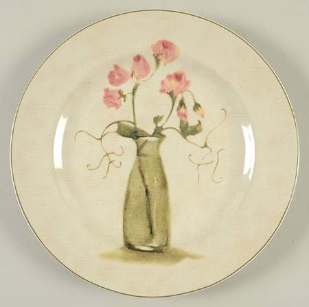 Bud Vases Salad Plate