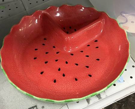 Watermelon 1 Piece Chip & Dip