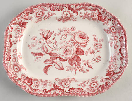 SP327 (Gadroon Shape) 12" Oval Serving Platter