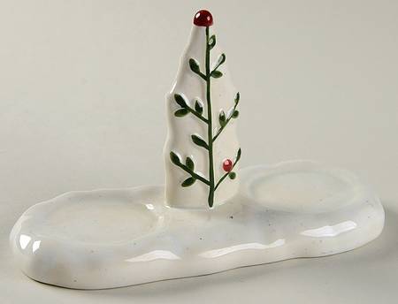 Winter Wishes Tray for Figural Salt & Pepper Set