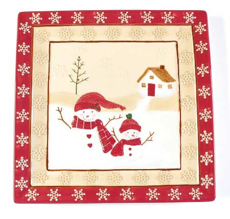Winter Wishes Dinner Plate