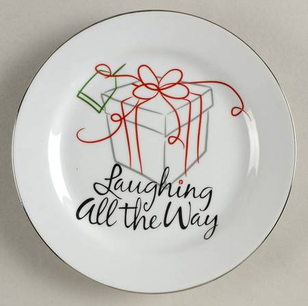 Eat, Drink & Be Merry Appetizer Plate