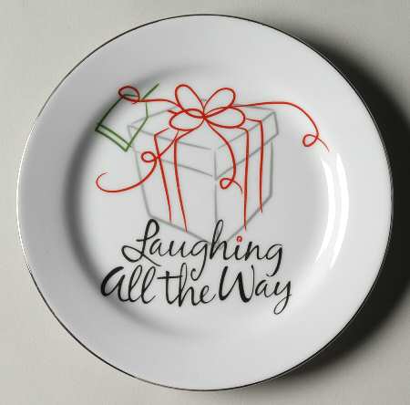 Eat, Drink & Be Merry Appetizer Plate