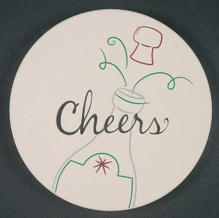Eat, Drink & Be Merry Coaster