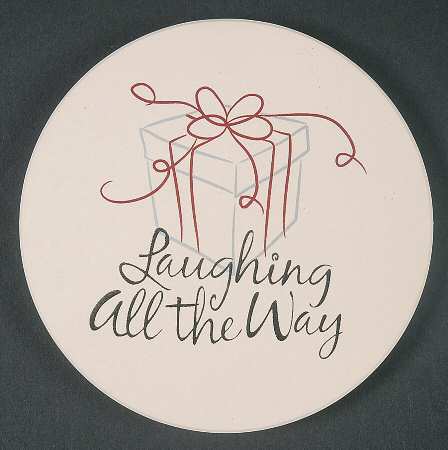 Eat, Drink & Be Merry Coaster