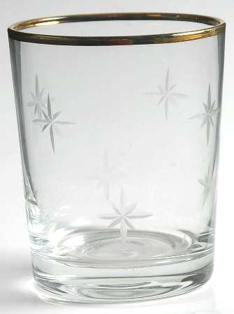 Spirit of the Season Glassware Double Old Fashioned