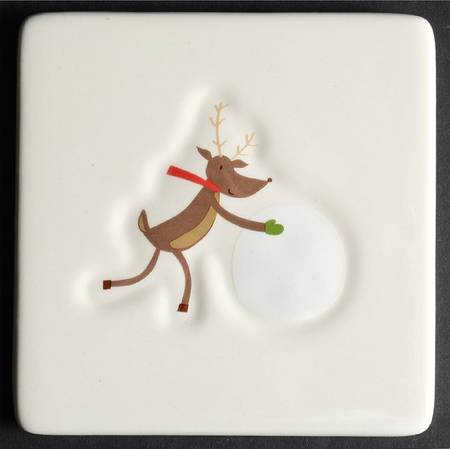 Reindeer Games Coaster by St Nicholas Square