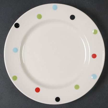 Baking Days White Salad Plate