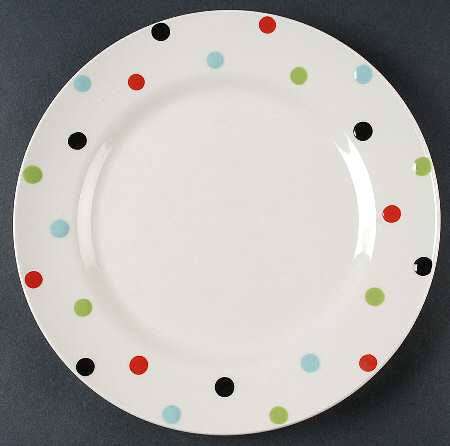 Baking Days White Luncheon Plate