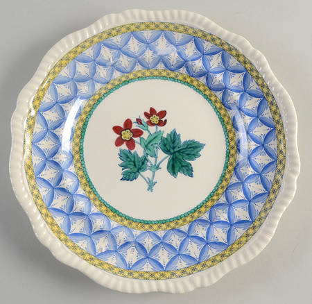 Geranium Blue and Yellow by Spode
