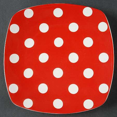 Sugarland Square Salad Plate