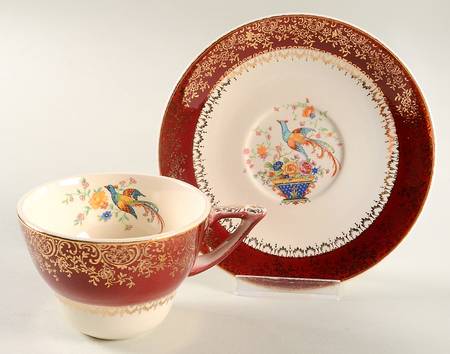 SLM349 Flat Cup & Saucer Set
