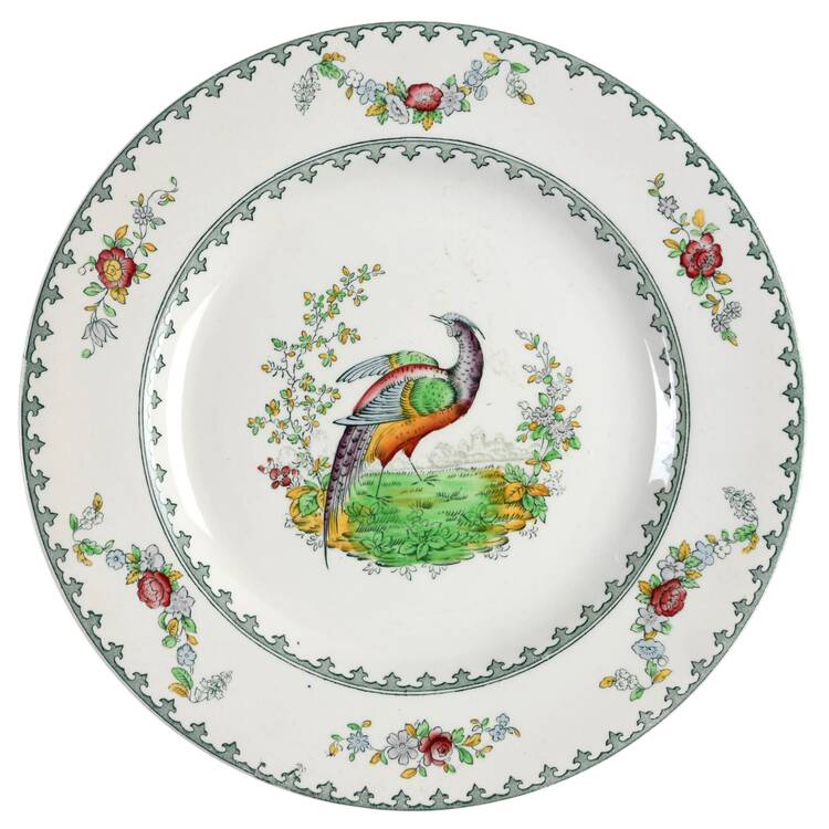 Vienna (Bird Center, Green) by Spode