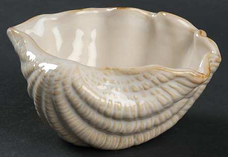 Seaside Tan Figural Oatmeal Bowl