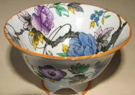 Chippendale Multicolor Open Sugar Bowl