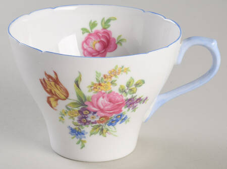 Davies Tulip Flat Cup by Shelley