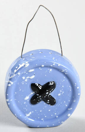 Button Up Figural Pepper Shaker