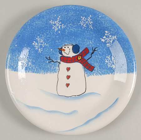 Button Up Salad Plate