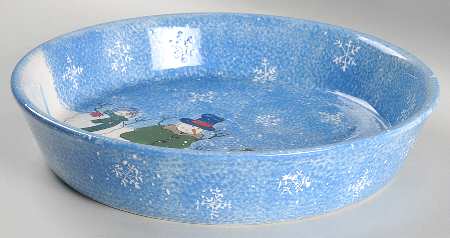 Button Up Chip Bowl/Plate for Chip & Dip Set