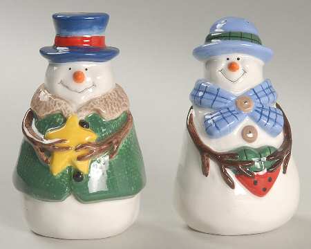 Button Up Figural Salt & Pepper Set