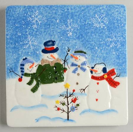 Button Up Tea Tile