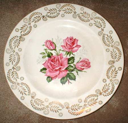 Century Rose Dinner Plate